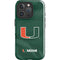 University of Miami Green Jersey iPhone 16 Pro Impact Case