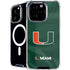 University of Miami Green Jersey iPhone 16 Pro Max MagSafe Case
