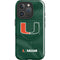University of Miami Green Jersey iPhone 16 Pro Max Magsafe Impact Case