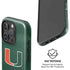 University of Miami Green Jersey iPhone 16 Pro Max Magsafe Impact Case
