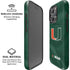 University of Miami Green Jersey iPhone 16 Pro Max Magsafe Impact Case