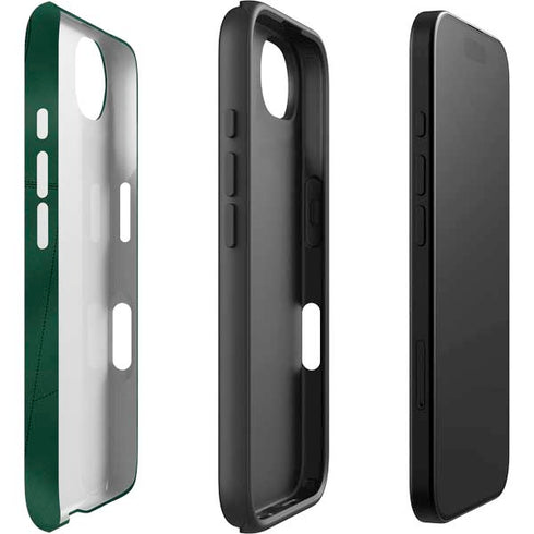 University of Miami Green Jersey iPhone 16e Impact Case