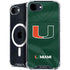 University of Miami Green Jersey iPhone 16e MagSafe Case