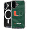 University of Miami Green Jersey iPhone 17 MagSafe Case
