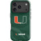 University of Miami Green Jersey iPhone 18 Pro Max Impact Case