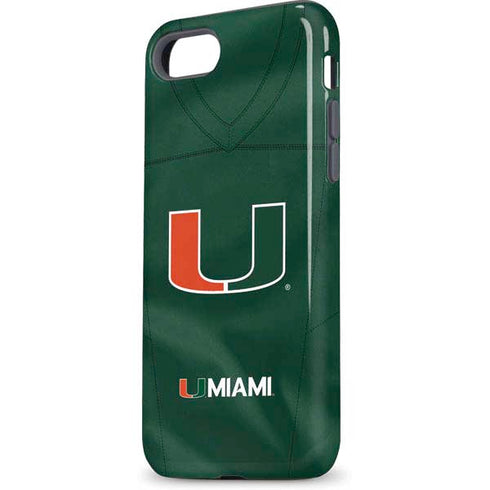 University of Miami Green Jersey iPhone 7 Pro Case