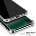University of Miami Green Jersey iPhone X/XS Clear Case