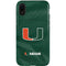 University of Miami Green Jersey iPhone XR Pro Case