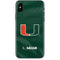 University of Miami Green Jersey iPhone XS Max Skin