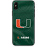 University of Miami Green Jersey iPhone XS Max Skin