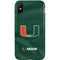 University of Miami Green Jersey iPhone XS Pro Case