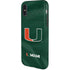 University of Miami Green Jersey iPhone XS Pro Case
