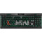 University of Miami Green Jersey K95 RGB PLATINUM Mechanical Gaming Keyboard Skin