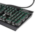 University of Miami Green Jersey K95 RGB PLATINUM Mechanical Gaming Keyboard Skin