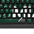 University of Miami Green Jersey K95 RGB PLATINUM Mechanical Gaming Keyboard Skin
