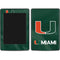 University of Miami Green Jersey Amazon Kindle Skin