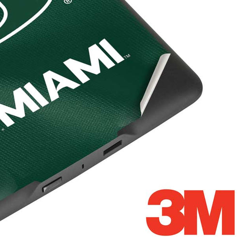 University of Miami Green Jersey Amazon Kindle Skin