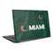 University of Miami Green Jersey Dell Latitude Skin