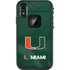 University of Miami Green Jersey LifeProof Fre iPhone Skin