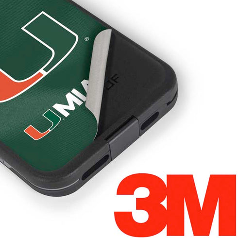 University of Miami Green Jersey LifeProof Fre iPhone Skin
