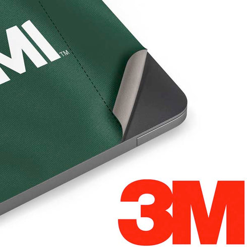 University of Miami Green Jersey Apple MacBook Air Skin
