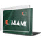 University of Miami Green Jersey MacBook Pro 14in (2021-24) Case plus Skin