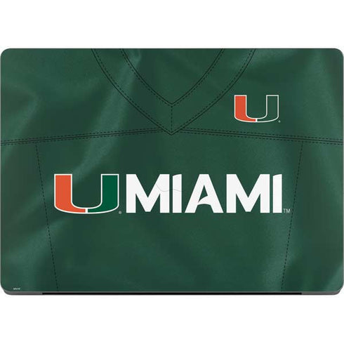 University of Miami Green Jersey MacBook Pro 14in (2021-24) Skin