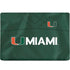 University of Miami Green Jersey MacBook Skins