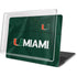 University of Miami Green Jersey MacBook Pro 15in (2016-19) Case plus Skin