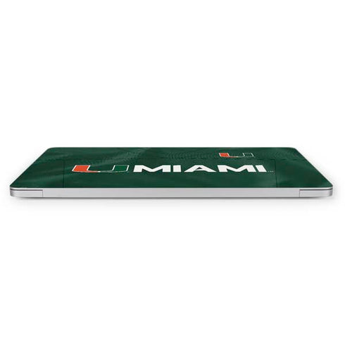 University of Miami Green Jersey Apple MacBook Pro 16-inch Skin