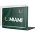 University of Miami Green Jersey MacBook Pro 16in (2021-25) Case plus Skin