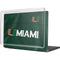 University of Miami Green Jersey MacBook Cases