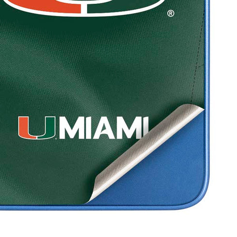 University of Miami Green Jersey Moto G Play 4G (2024) Skin