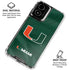University of Miami Green Jersey Moto G Power 5G (2024) Clear Case