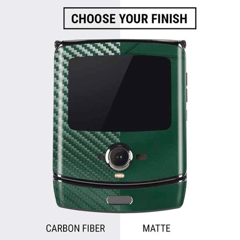 University of Miami Green Jersey Motorola RAZR Skin