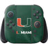 University of Miami Green Jersey Nintendo Skins