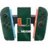 University of Miami Green Jersey Nintendo Switch 2 (2025) Joy-Con Controller Skin