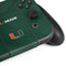 University of Miami Green Jersey Nintendo Switch (2017-2021) Joy-Con Controller Skin