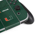 University of Miami Green Jersey Nintendo Switch OLED (2021) Skin