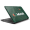 University of Miami Green Jersey HP Notebook Skin
