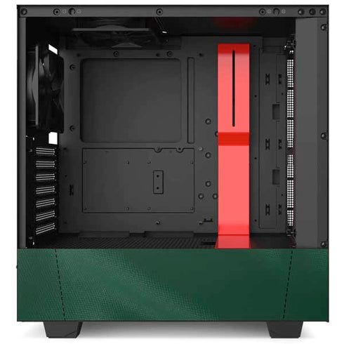University of Miami Green Jersey NZXT H510 Compact ATX Mid-Tower Case Skin
