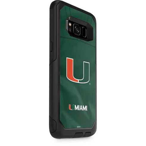 University of Miami Green Jersey Otterbox Commuter Galaxy Skin
