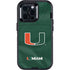 University of Miami Green Jersey Otterbox Defender iPhone Skin