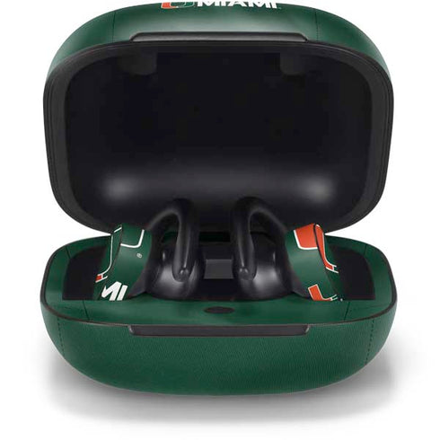 University of Miami Green Jersey PowerBeats Pro Skin