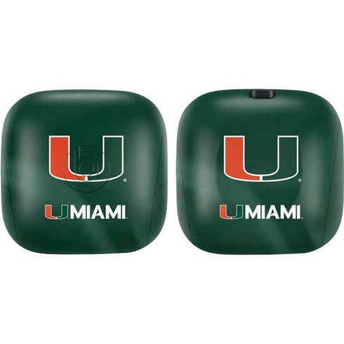 University of Miami Green Jersey PowerBeats Pro Skin