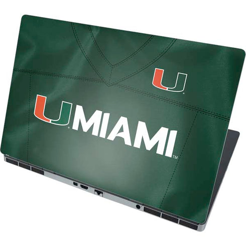 University of Miami Green Jersey Dell Precision Skin