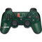 University of Miami Green Jersey PS3 Dual Shock wireless controller Skin