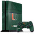 University of Miami Green Jersey PlayStation PS4 Skins
