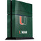 University of Miami Green Jersey PS4 Console Skin