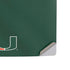 University of Miami Green Jersey PS5 Console Skin